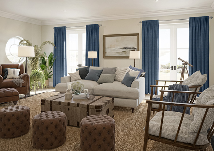 Jakarta, Blue Agate - Made to Measure Curtains - Image 8